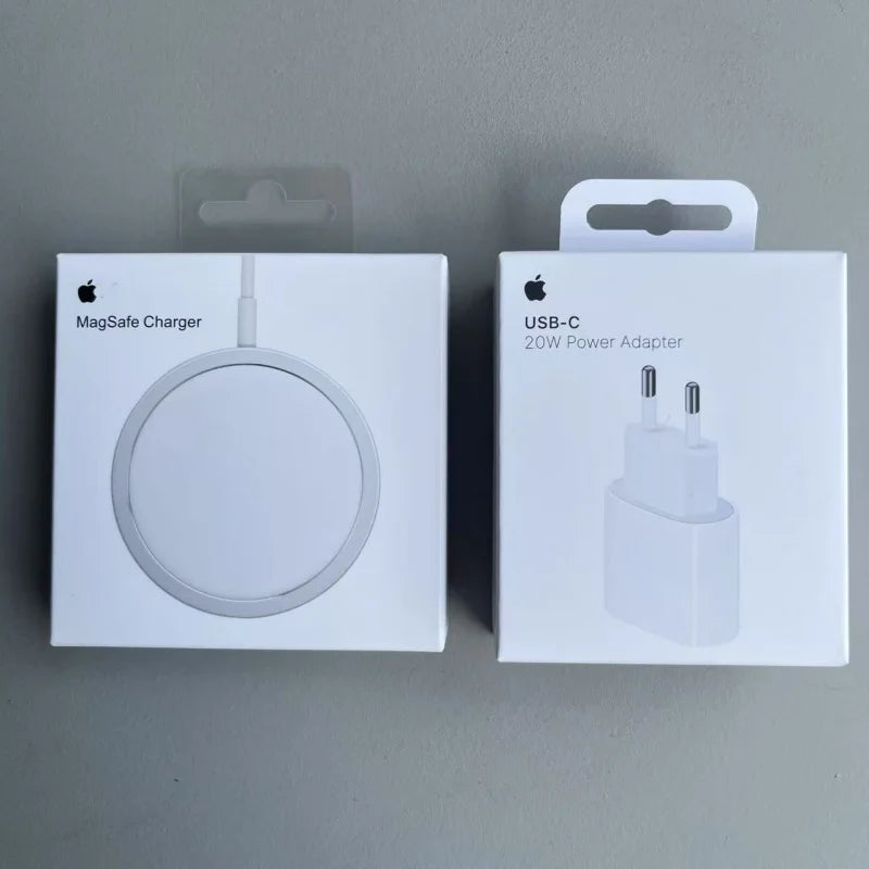 Adaptador USB-C de 20W da Apple Plug Magsafe Carregamento Rápido Acessórios para Iphone