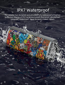 Caixa de som bluetooth portátil mifa A10+ Som estéreo 360° 20W à prova d'água IPX7 alto-falante sem fio bluetooth 5.0 24 horas de tempo de reprodução