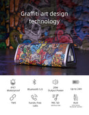 Caixa de som bluetooth portátil mifa A10+ Som estéreo 360° 20W à prova d'água IPX7 alto-falante sem fio bluetooth 5.0 24 horas de tempo de reprodução