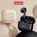 Fones de Ouvido Lenovo LP40 II Originais LP40 Plus TWS Bluetooth 5.3 Sem Fio Fones de Ouvido Esportivos com Redução de Ruído e Controle por Toque