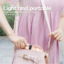 Ventilador Mini Portátil USB para Uso Externo, Ventilador de Mão com Suporte para Telefone de Mesa, 3 Ajustes de Ventos, Longa Vida Útil, Ventilador Mini Multifuncional