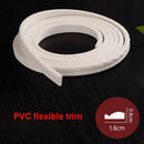 Moldura para Pintar | Design Autoadesivo de Descascar e Colar | Decoração de Casa na Moldura do Espelho do Gabinete, Borda de Parede, Decoração DIY, 1m