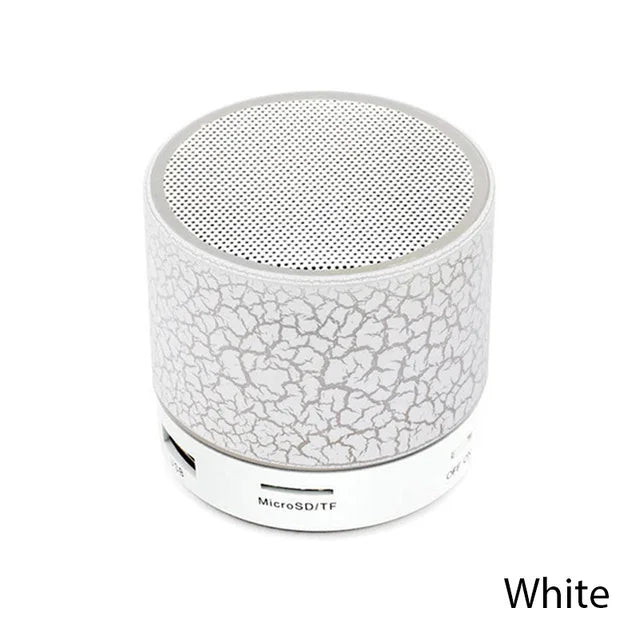 Caixa de Som Bluetooth Mini Universal Sem Fio Alto-falante LED Colorido Cartão TF USB Subwoofer Portátil Coluna de Som MP3 para Telefones