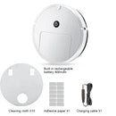 Aspirador Robô Inteligente Xiaomi 3 em 1 com Navegação Automática, Desvio de Obstáculos, Recarregável via USB para Limpeza Doméstica