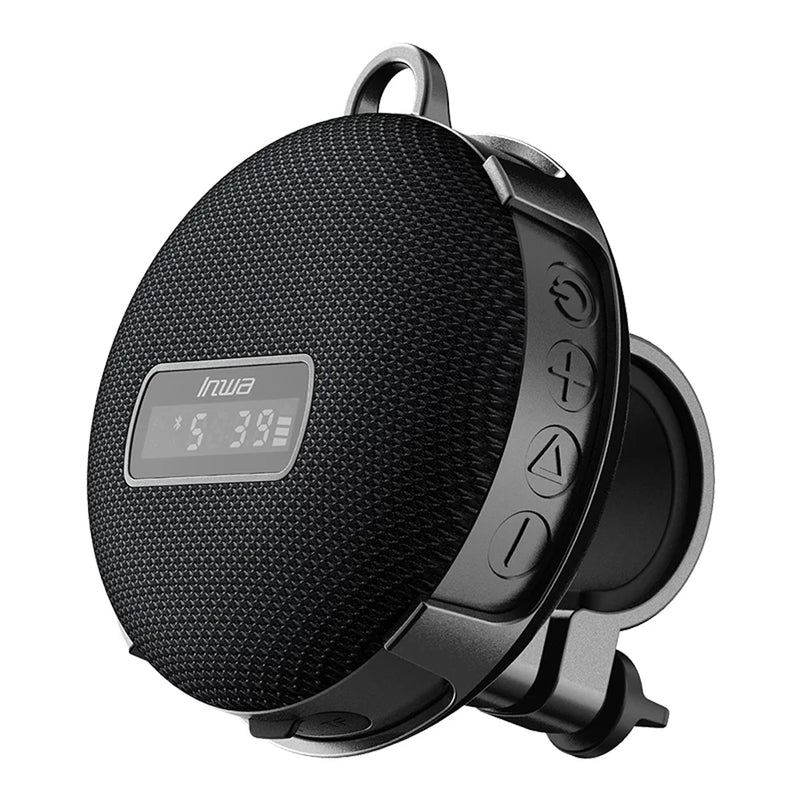 Caixa de Som Bluetooth Portátil Sem Fio Rádio FM Subwoofer Caixa de Som Música Bass Woofer Mini À Prova D'Água Pequena Coluna Mp3