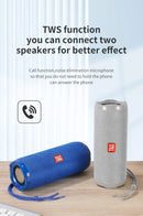 Caixa de Som Bluetooth TG191 Outdoor Portátil TWS True Wireless, À Prova d'Água, Subwoofer Potente, Som Estéreo Surround para FM