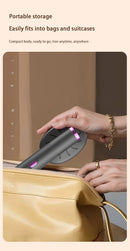 Máquina de Passar Roupas Portátil e Suspensa Usb Ferro Elétrico Conveniente para Casa e Viagem Mini Máquina de Passar Roupas Ferramenta para Remoção de Rugas