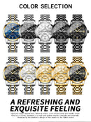 Relógio de Mergulho de Luxo para Homens 2025, 30ATM à Prova d'Água, Relógio com Data, Relógios Esportivos Masculinos, Relógio de Pulso Quartz Masculino