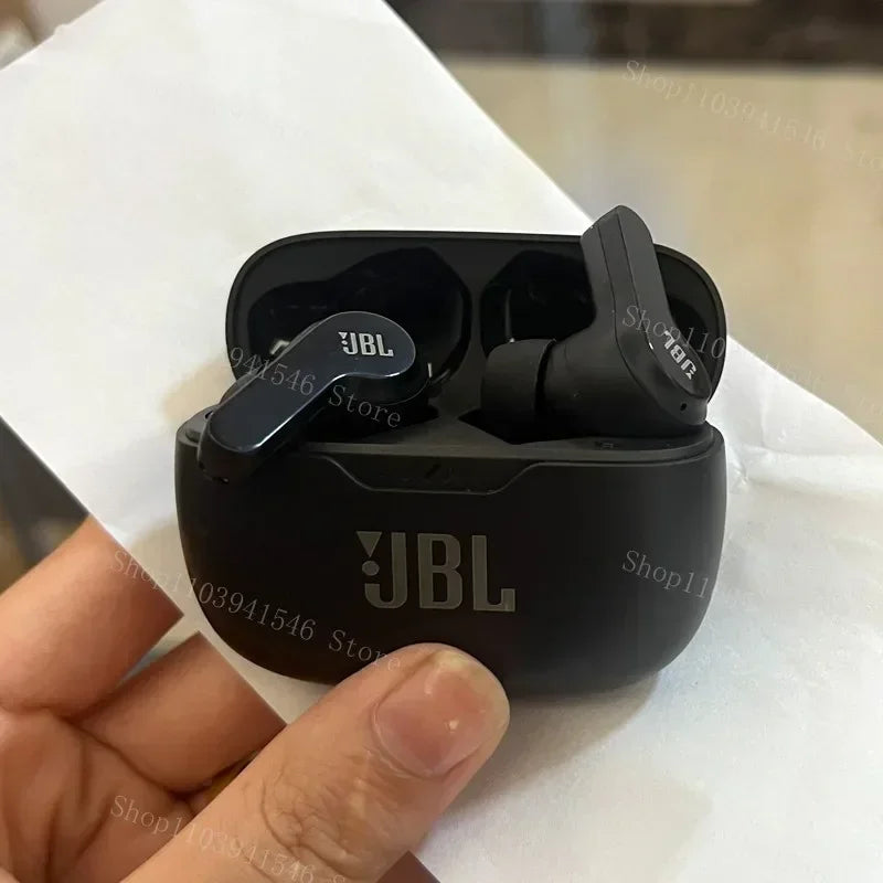 JBL WAVE 200TWS Fones de Ouvido Verdadeiramente Sem Fio JBL W200 tws Fones de Ouvido Bluetooth 5.0 Fones de Ouvido Esportivos com Microfone Versão HK