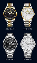 POEDAGAR Marca de Luxo Homem Relógio À Prova D 'Água Luminoso