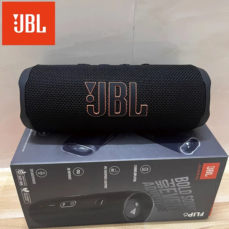 JBL FLIP 6 Alto-falante Estéreo Bluetooth à Prova d'Água - Caixa de Som Portátil com Tweeter e Aumento de Baixo | Ideal para Viagens/Esportes