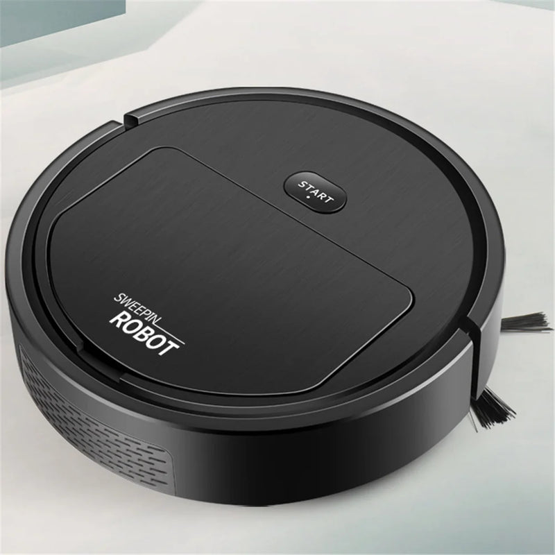 Novo Aspirador de Pó Robot Aspirador de Mopa 3 em 1 Inteligente Sem Fio 1500Pa Limpeza ao Arrastar Varre o Chão para Limpeza em Casa ou Escritório
