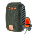 Caixa de Som Bluetooth Portátil Sem Fio Rádio FM Subwoofer Caixa de Som Música Bass Woofer Mini À Prova D'Água Pequena Coluna Mp3