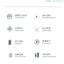 Novo Aspirador de Pó Robot Aspirador de Mopa 3 em 1 Inteligente Sem Fio 1500Pa Limpeza ao Arrastar Varre o Chão para Limpeza em Casa ou Escritório