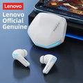 Fones de Ouvido Gaming Lenovo GM2 Pro Bluetooth 5.3 Headset Esportivo com Modo Duplo, Chamada HD, Redução de Ruído e Microfone para iPhone 2024