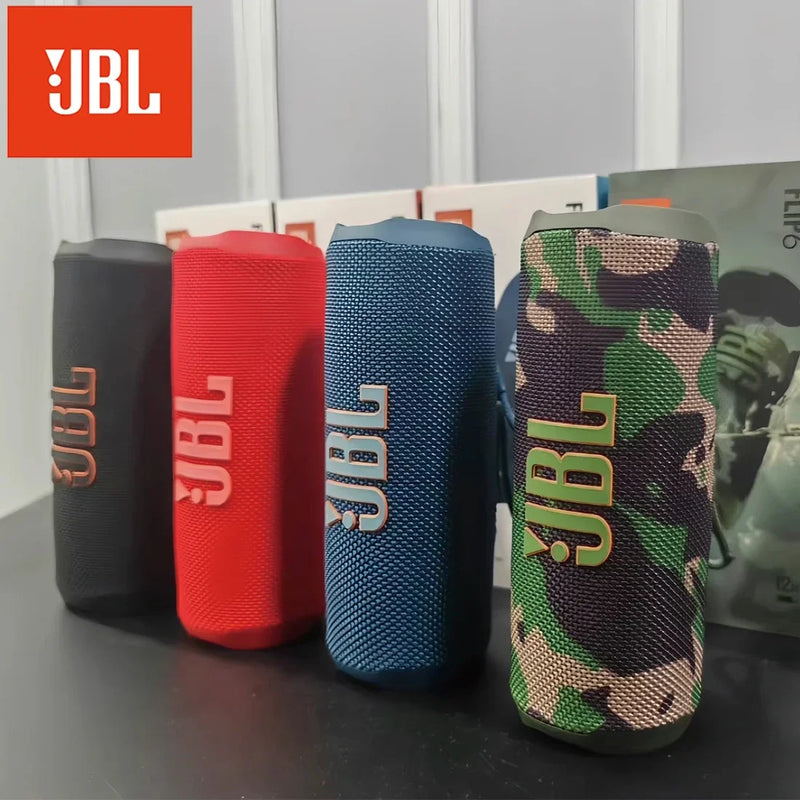 JBL FLIP 6 Alto-falante Estéreo Bluetooth à Prova d'Água - Caixa de Som Portátil com Tweeter e Aumento de Baixo | Ideal para Viagens/Esportes