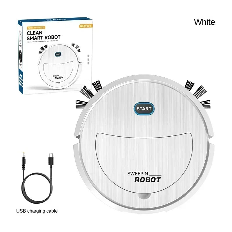 Robô de Limpeza Inteligente USB Três em Um Robô Aspirador e Mopa para Cozinha Eletrodoméstico de Limpeza de Piso
