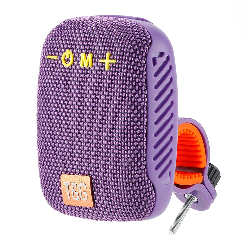 Caixa de Som Bluetooth Portátil Sem Fio Rádio FM Subwoofer Caixa de Som Música Bass Woofer Mini À Prova D'Água Pequena Coluna Mp3