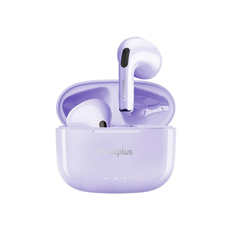 Fones de Ouvido Lenovo LP40 II Originais LP40 Plus TWS Bluetooth 5.3 Sem Fio Fones de Ouvido Esportivos com Redução de Ruído e Controle por Toque