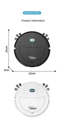 Robô de Limpeza Inteligente USB Três em Um Robô Aspirador e Mopa para Cozinha Eletrodoméstico de Limpeza de Piso
