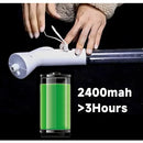 Escova Giratória Sem Fio para Uso Doméstico, Gadgets de Cozinha, Escovas de Cabelo, Vassoura para Banheiro, Mop para Vaso Sanitário, Escova de Limpeza Elétrica Multifuncional