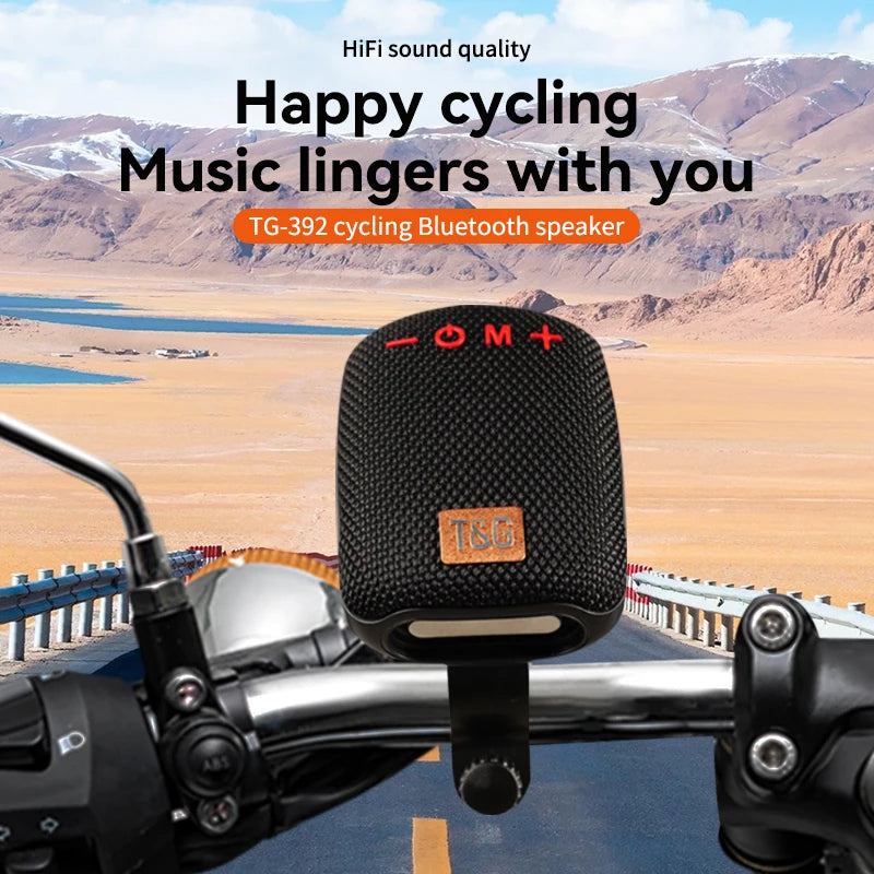 Caixa de Som Bluetooth Portátil Sem Fio Rádio FM Subwoofer Caixa de Som Música Bass Woofer Mini À Prova D'Água Pequena Coluna Mp3
