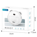 Novo Aspirador de Pó Robot Aspirador de Mopa 3 em 1 Inteligente Sem Fio 1500Pa Limpeza ao Arrastar Varre o Chão para Limpeza em Casa ou Escritório