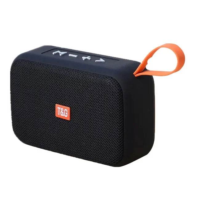 Caixa de Som TG506 Mini Portátil Bluetooth Compatível Barras de Som Sem Fio para Exterior HIFI Subwoofer Suporte para Cartão TF Rádio FM Aux