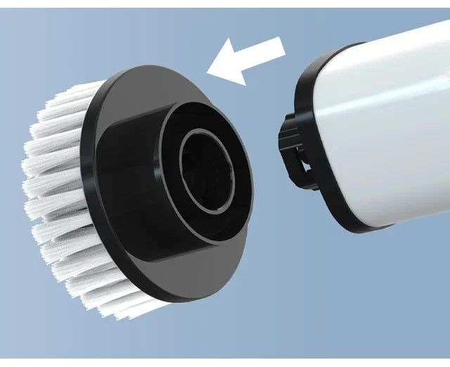 Escova Giratória Sem Fio para Uso Doméstico, Gadgets de Cozinha, Escovas de Cabelo, Vassoura para Banheiro, Mop para Vaso Sanitário, Escova de Limpeza Elétrica Multifuncional