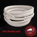 Moldura para Pintar | Design Autoadesivo de Descascar e Colar | Decoração de Casa na Moldura do Espelho do Gabinete, Borda de Parede, Decoração DIY, 1m