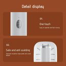 Ferro de Passar Roupas Portátil e Compacto com Vapor - Mini Ferro a Vapor com 180° de Rotação, Ferro de Mão para Tecidos, Durável e Fácil de Usar