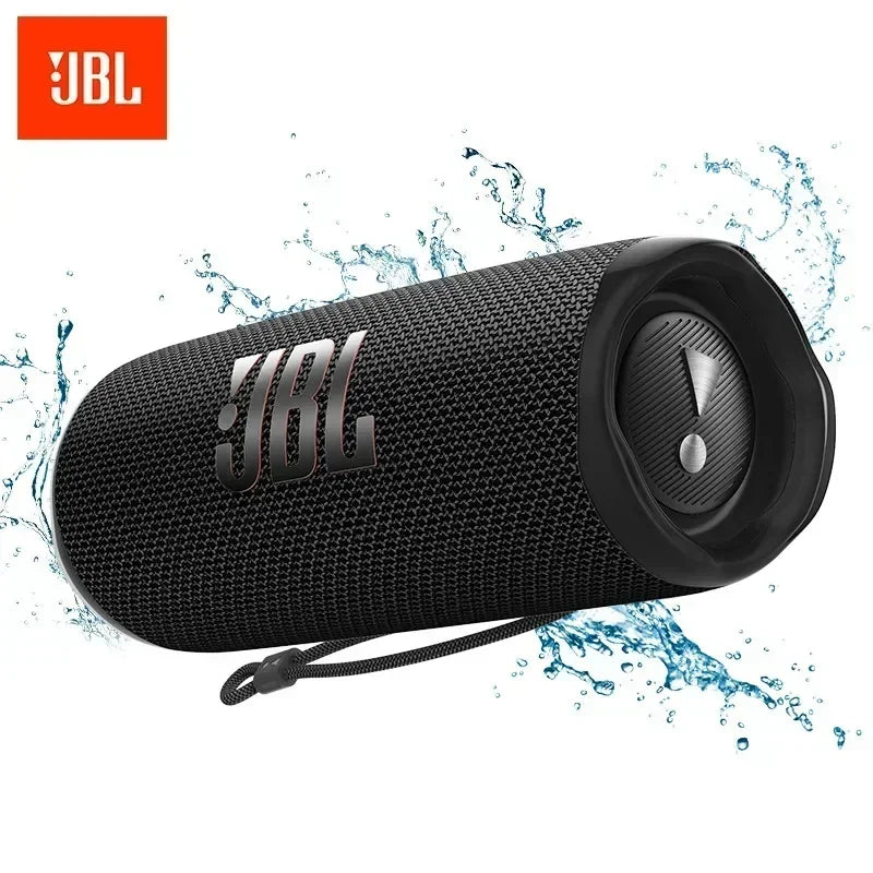 Caixa de Som Bluetooth JBL FLIP6 Portátil IPX7 À Prova D'água e Poeira HiFi Estéreo com Baixo de Alta Qualidade