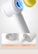 Escova de Limpeza Elétrica Multifuncional para Cozinha e Banheiro - Escovador de Mão Sem Fio para Pratos, Panelas e Caçarolas