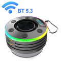 Caixa de Som  Subwoofer IPX7 À Prova D'Água Sem Fio com Ventosa para Banheiro