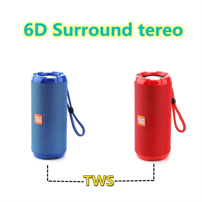 Wireless Caixa De Som Bluetooth Speaker Portable Sound Box Music Radio FM Subwoofer Bass Woofer PC TV Computer Waterproof Column