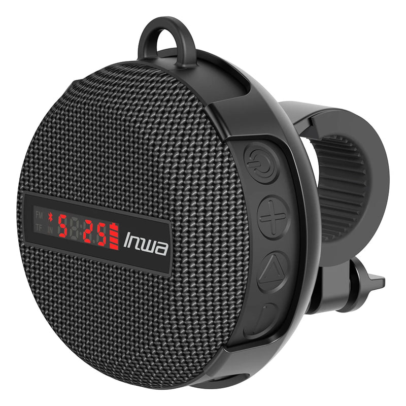 Caixa de Som Bluetooth Portátil Sem Fio Rádio FM Subwoofer Caixa de Som Música Bass Woofer Mini À Prova D'Água Pequena Coluna Mp3