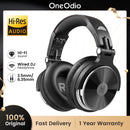 Fones de ouvido com fio Oneodio Pro-10 com drivers HiFi de 50 mm, fones de ouvido grandes para estúdio de mixagem, gravação e monitoramento.