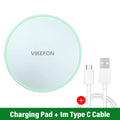 Carregador Sem Fio 30W Para iPhone 15 14 13 12 X Pro Max Estação de Carregamento Rápido Indutivo Para Samsung S23 S22 Xiaomi Huawei