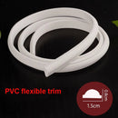 Moldura para Pintar | Design Autoadesivo de Descascar e Colar | Decoração de Casa na Moldura do Espelho do Gabinete, Borda de Parede, Decoração DIY, 1m