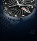 POEDAGAR Marca de Luxo Homem Relógio À Prova D 'Água Luminoso