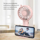 Ventilador portátil mini USB recarregável, ventiladores de mesa com base, pequeno, para maquiagem, silencioso, fresquinho, para meninas, crianças, ao ar livre, dormitório, casa