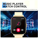 KESHUYOU 2025 Relógio Inteligente Tela HD de 2,01 Polegadas Atender Fazer Chamadas Pré-visualização de Mensagens Modos de Esporte Mostrador DIY Previsão do Tempo Para Homens e Mulheres