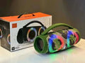 Caixa de som bluetooth BOMBOX 100W de alta potência com luzes RGB coloridas, à prova d'água