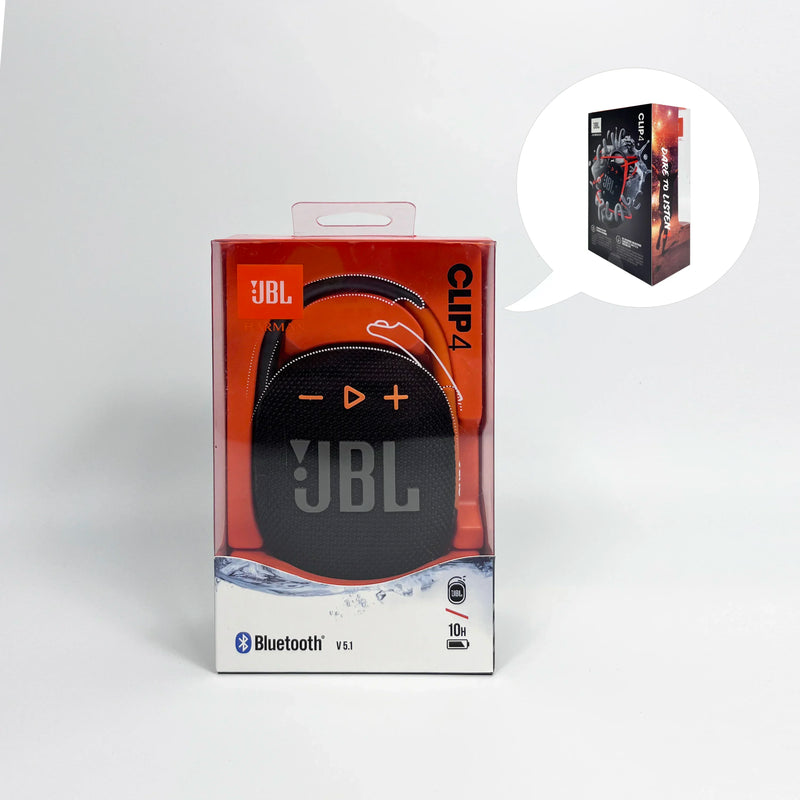 Caixa de Som JBL CLIP 4 - Subwoofer, Mini Caixa de Som, IP67 À Prova de Poeira e Água