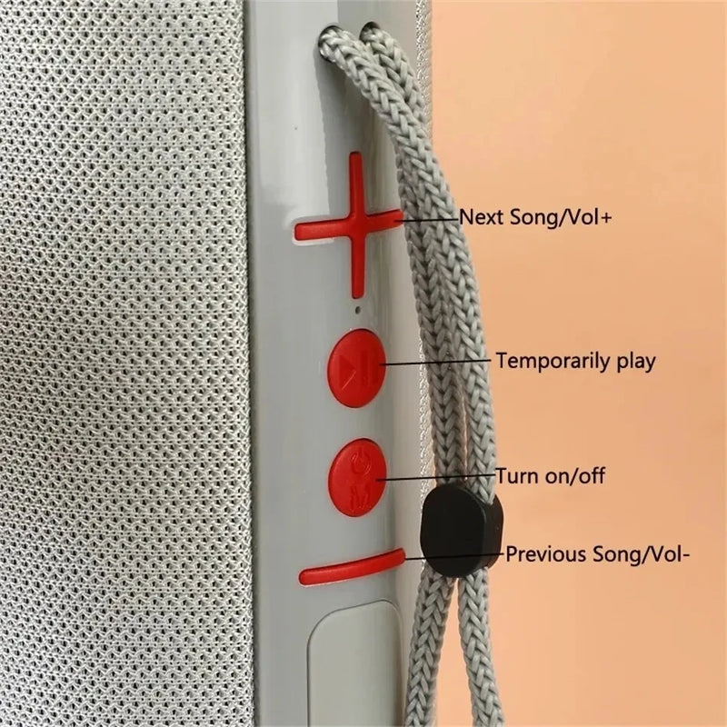 Wireless Caixa De Som Bluetooth Speaker Portable Sound Box Music Radio FM Subwoofer Bass Woofer PC TV Computer Waterproof Column