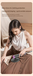 Máquina de Passar Roupas Portátil e Suspensa Usb Ferro Elétrico Conveniente para Casa e Viagem Mini Máquina de Passar Roupas Ferramenta para Remoção de Rugas