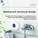 Mini Alto-Falante Portátil MINGCVIL Bluetooth à Prova d'Água IPX4 com Luzes LED para Banheiro e Área Externa, com Ventosa Grande que Pode Ser Fixada na Parede