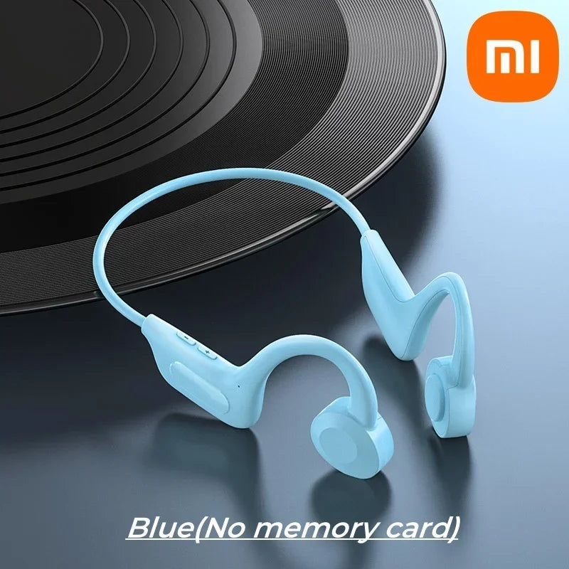 Fones de Ouvido para Natação Xiaomi com Condução Óssea Bluetooth 5.4 IPX8 À Prova d'Água Não Intra-auricular Sem Fio Plugável para Esportes Novos