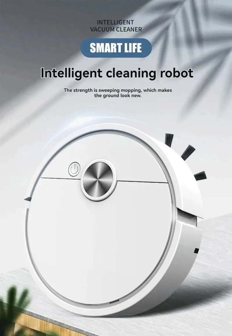 Robô de Limpeza Inteligente Xiaomi Mini Mop Doméstico com Aspiração e Varrição Integradas, Limpador Automático de Pó