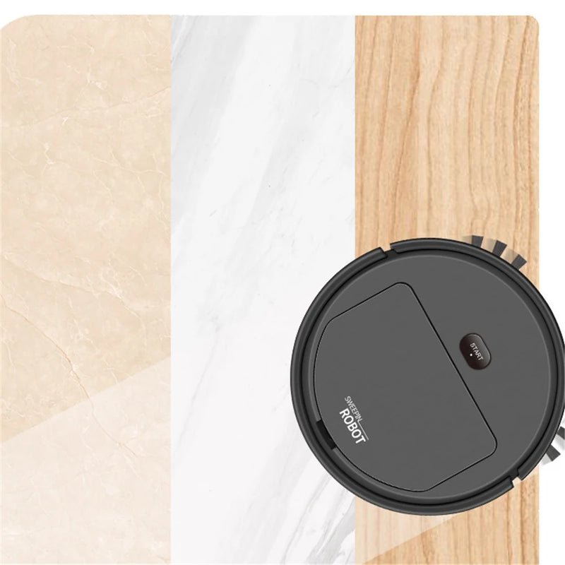 Novo Aspirador de Pó Robot Aspirador de Mopa 3 em 1 Inteligente Sem Fio 1500Pa Limpeza ao Arrastar Varre o Chão para Limpeza em Casa ou Escritório